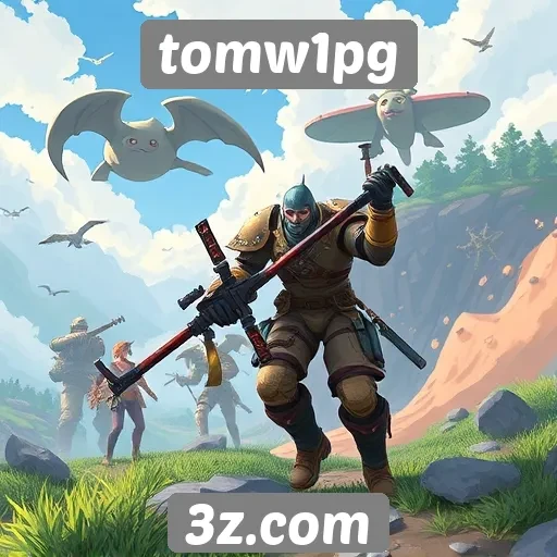 Diversidade de gêneros de jogos em tomw1pg